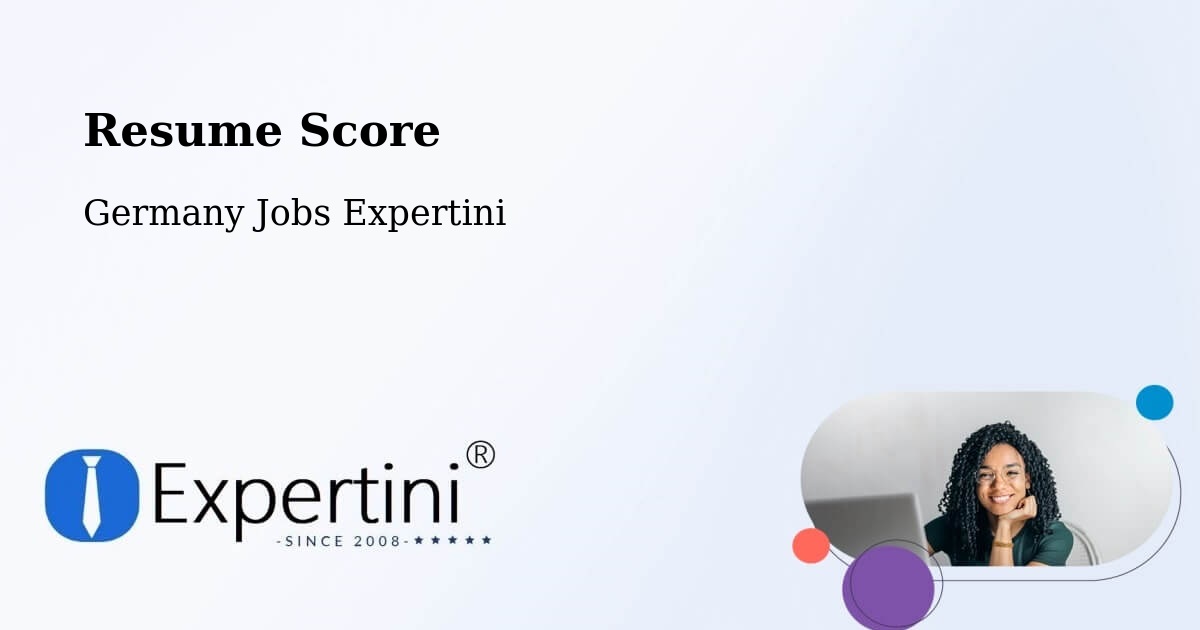 Resume Score & Job Description Match Tool – Zschepplin - Germany Jobs Expertini